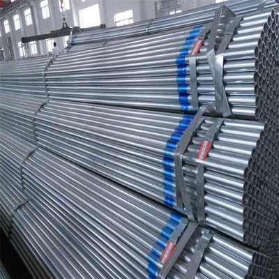 Hot Dipped Galvanized Erw Steel Pipe Gi Carbon Steel ASTM A500 For Greenhouse